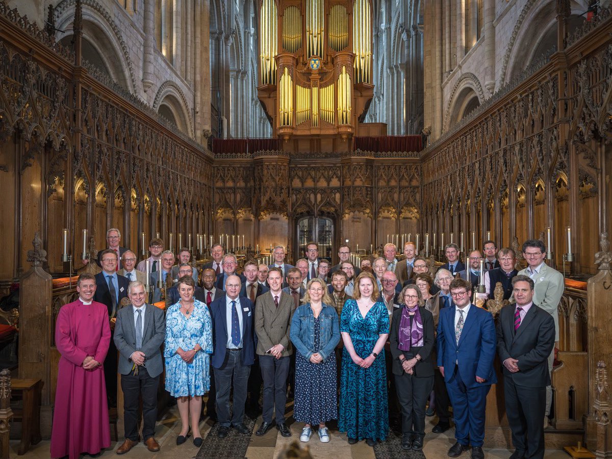 It has been a joy and privilege to host the Cathedral Organists’ Conference here in Norwich over the past 3 days, bringing together so many talented musicians who do so much to enrich the life, worship and mission of the Church @engcathedrals @churchofengland @DioceseNorwich