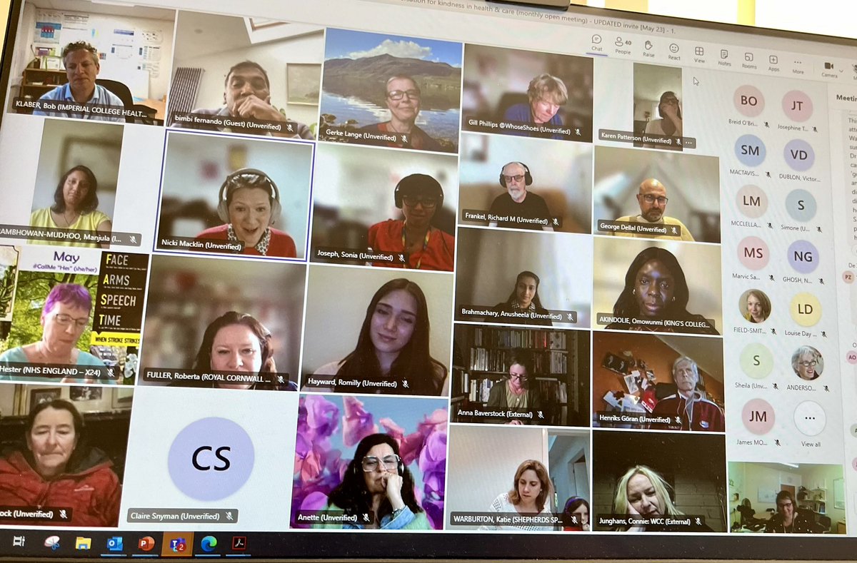 Conversation for Kindness (@kindness_health) on Twitter photo Thank you so much <a href="/clairehsnyman/">Claire Snyman</a> for a moving session <a href="/Kindness_Health/">Conversation for Kindness</a>. Your lived experience connected with how our own / family experience of healthcare guides us to reconnect with compassion & kindness. Always such a reinvigorating session ❤️
<a href="/BobKlaber/">Bob Klaber</a> @nicki_macklin Thank you so much <a href="/clairehsnyman/">Claire Snyman</a> for a moving session <a href="/Kindness_Health/">Conversation for Kindness</a>. Your lived experience connected with how our own / family experience of healthcare guides us to reconnect with compassion & kindness. Always such a reinvigorating session ❤️
<a href="/BobKlaber/">Bob Klaber</a> @nicki_macklin