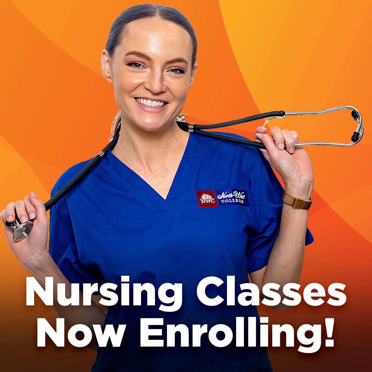 Get the training you need to become a Vocational Nurse at North-West College in Van Nuys. Attend class just 2 days a week with labs on the weekend. Enter for a chance to win a $10k scholarship at power106.com/edu. @north_west