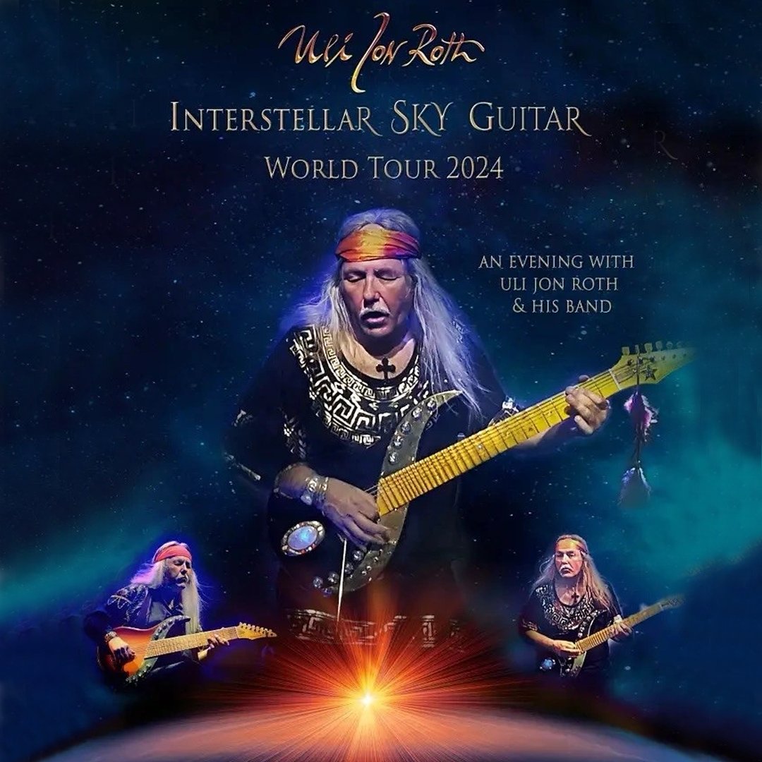 TONIGHT! - A SPECIAL EVENING WITH ULI JON ROTH: INTERSTELLAR SKY GUITAR WORLD TOUR! The show starts at 7:30 pm on Thursday, May 16th. GET TICKETS NOW! 🎟 > bit.ly/44OCrAq or cactustheater.com | #lubbock #hubcity #cactustheater #ulijonroth #scorpionsband