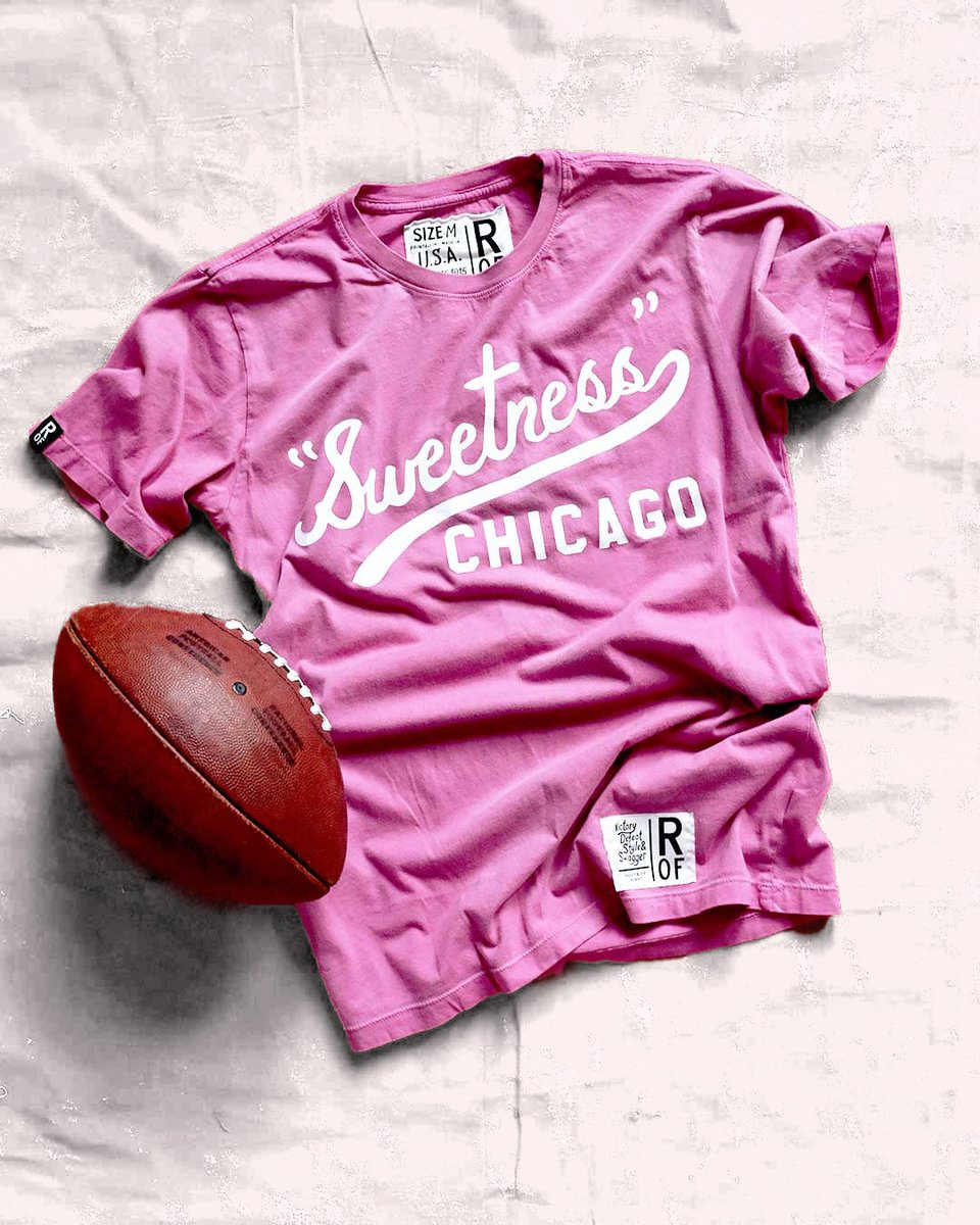 Walter Payton would glide down the football field. He was tough. Graceful. Fierce. During the heart of football’s boom era, “Sweetness” could do it all.

Recognizing one of football’s all-time greats with this new pink “Sweetness” T!

rootsof.co/paytonT