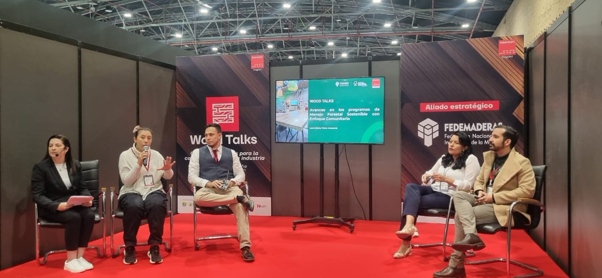 Hoy nuestras jornadas de Wood Talks en <a href="/interzumbogota/">interzum bogota</a> estuvieron muy concurridas y participativas.   Gracias a nuestros conferencistas invitados.