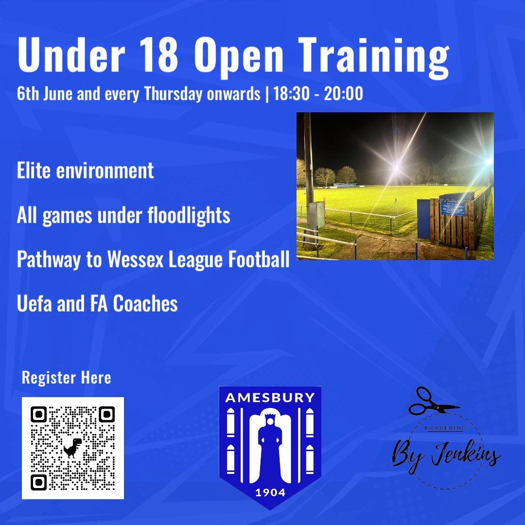 Have you thought about where you will be playing next season? Come along to our open training sessions to see if we are the club for you.
