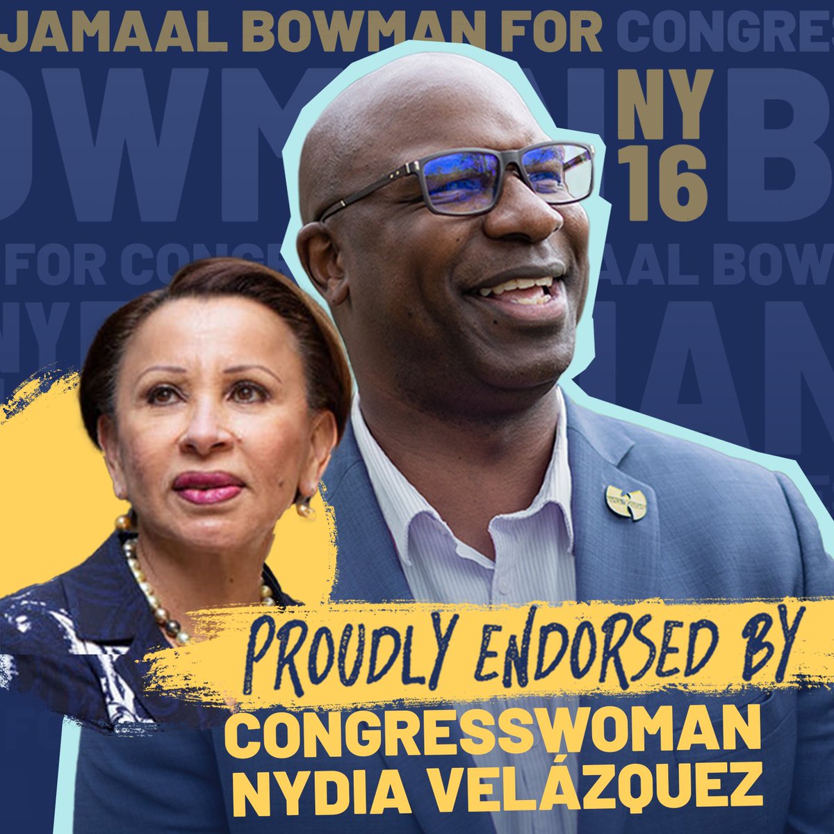 Honored to once again be endorsed by Congresswoman Nydia Velázquez. Rep. Velázquez has continued to push for affordable housing, stand up for immigrants, and protect abortion rights - she never stops fighting for New Yorkers. I’m proud to be with her in this fight.