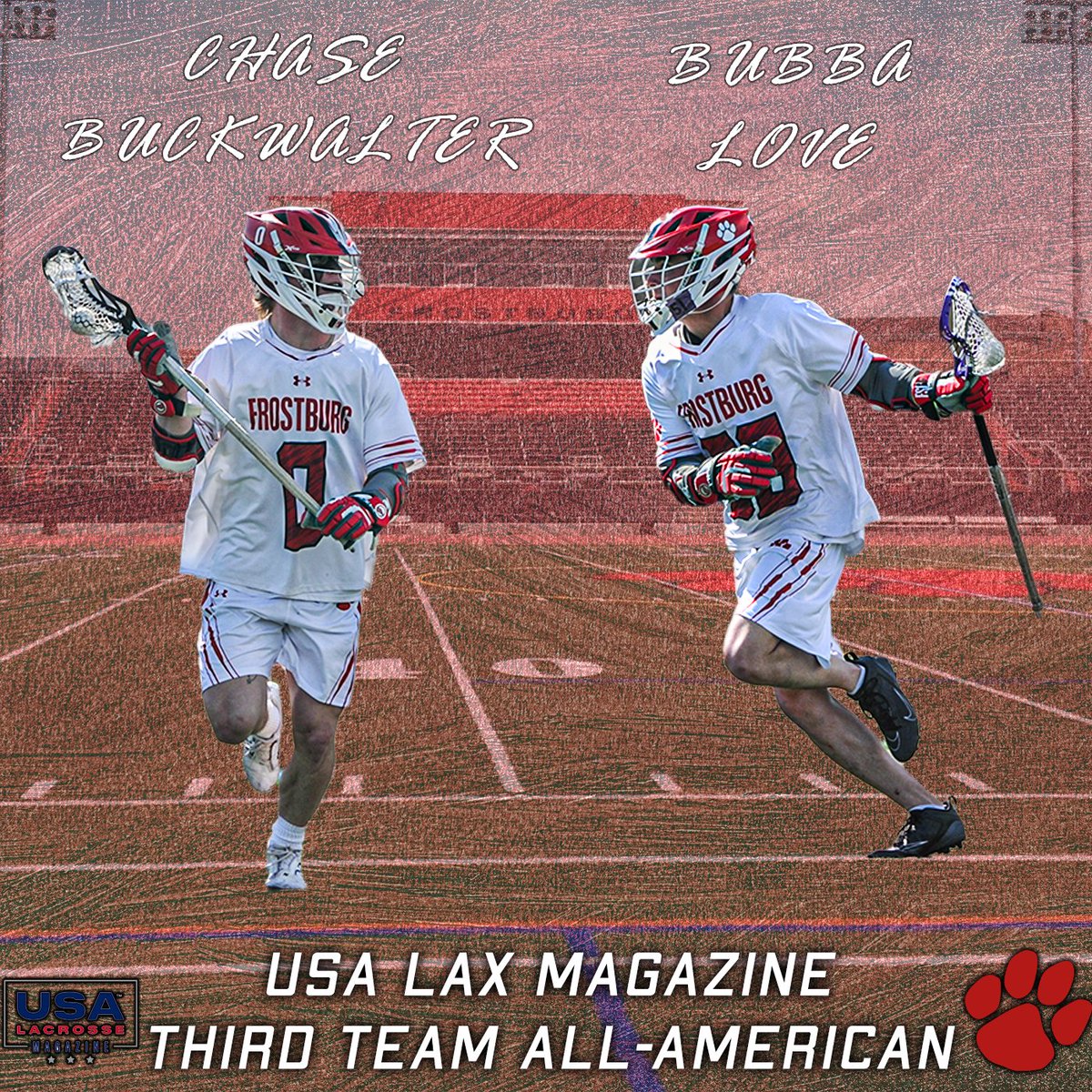 Congrats to Bubba and Chase on being named USA Lacrosse Magazine All-Americans! #BobcatPride