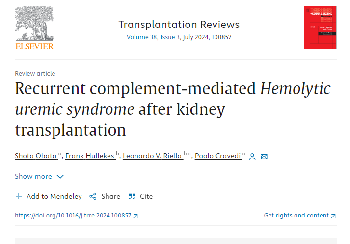 Mount Sinai Beth Israel Internal Medicine (@msbi_im) on Twitter photo Congratulations to Dr. Shota Obata, PGY-2 on his recent publication in Transplantation Reviews! We are so proud of his hard work and dedication to the field of nephrology. Great work! <a href="/DOMSinaiNYC/">Mount Sinai Department of Medicine</a> <a href="/ISMMSKidney/">Barbara T. Murphy Mount Sinai Div. of Nephrology</a> 🫘 Congratulations to Dr. Shota Obata, PGY-2 on his recent publication in Transplantation Reviews! We are so proud of his hard work and dedication to the field of nephrology. Great work! <a href="/DOMSinaiNYC/">Mount Sinai Department of Medicine</a> <a href="/ISMMSKidney/">Barbara T. Murphy Mount Sinai Div. of Nephrology</a> 🫘