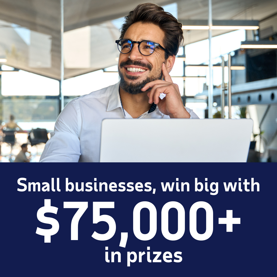 Small business owners, share your expertise with us to win prizes worth $5,000, plus free payroll for a year! Enter by June 17, 2024: bit.ly/3Qsdnch NO PURCH. NEC. AGE OF MAJORITY+; addl. eligibility criteria apply. Ends 6/17/24. See Rules at bit.ly/3wj5cIz
