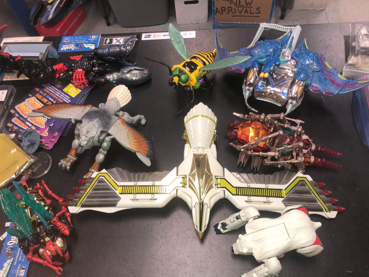 Original 1990s Beast Wars !  #transformers #beastwars #powerrangers #megazord #quakecollectibles #waxpaxquake #vintageshop #vintagestore #collectibles #recordstore #vinylrecords #collectiblesstore #vintagetoystore #toystore #toys4sale