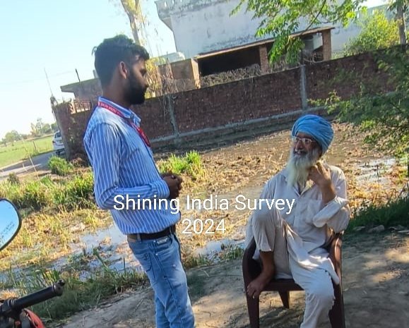 Sharing some glimpses from the Shining India Survey For Lok Sabha Elections 2024.
#ShiningIndiaSurvey 
#LokSabhaElections2024