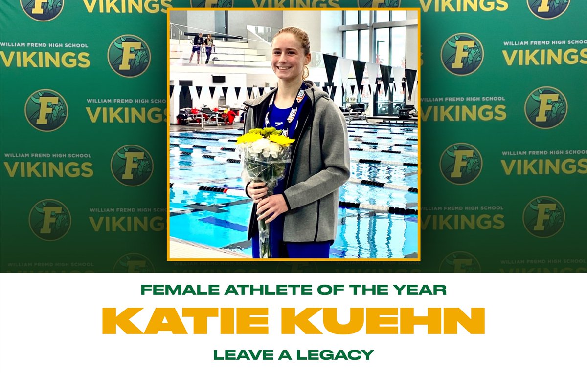 Congrats to Katie Kuehn for being selected as our Female Athlete of the Year!

#leavealegacy