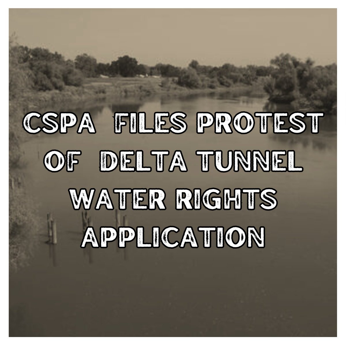 CalSportPA's tweet photo. “The exorbitant costs of the Delta tunnel make the program feasible only if it funded by taxpayer money, thus making the public finance the further degradation of public trust resources …” https://t.co/P9HQIgf97P