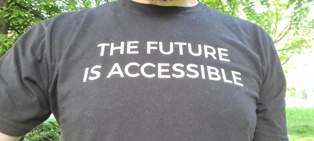 Wee reminder that #TheFutureIsAccessible #GlobalAccessibilityAwarenessDay #GAAD #Accessibility accessibility.day together we can make it better for everyone