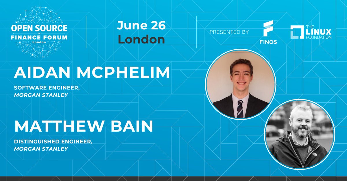 🎫 Join Aidan McPhelim & Matthew Bain of @MorganStanley for Keep CALM and Carry on Approving Change at our #OSFF2024 on 26th June in #London 🔗events.linuxfoundation.org/open-source-fi… Event presented by FINOS & @linuxfoundation #OSinFinance #opensource #techevent #conference #opensourcecommunity