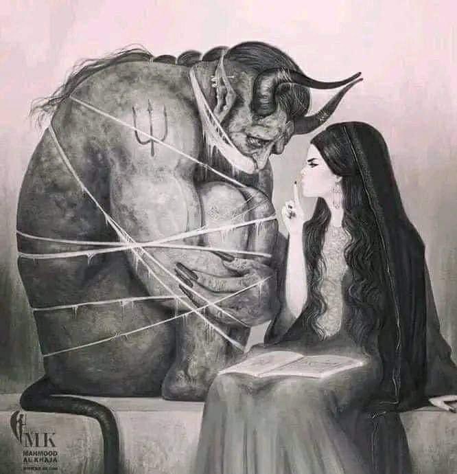 hairdonn's tweet photo. " لا تحرك الوتد "

يُقال إن إبليس أراد الرحيل هو وأبنائه من مكان كان يسكن فيه
فرأئ أحد أولاده خيمة فقال لا أُغادرن حتي أفعلن بهم الأفاعيل https://t.co/rKZVdDOsCf