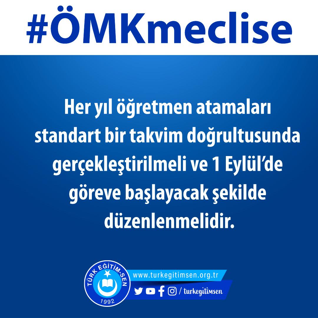 Atama bekleyen öğretmenler önünü göremiyor! 
#ÖMKmeclise