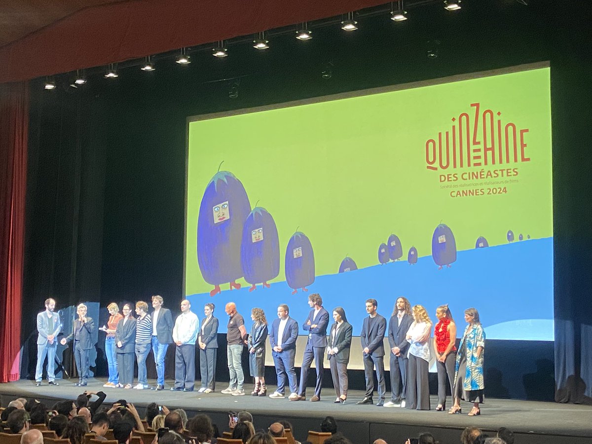 Présentation du film de Thierry de Peretti à la <a href="/Quinzaine/">Quinzaine des Cinéastes</a> « À son image », terminé il y a qq jours à peine. « Je suis né comme cinéaste ici à la Quinzaine il y a dix ans »
