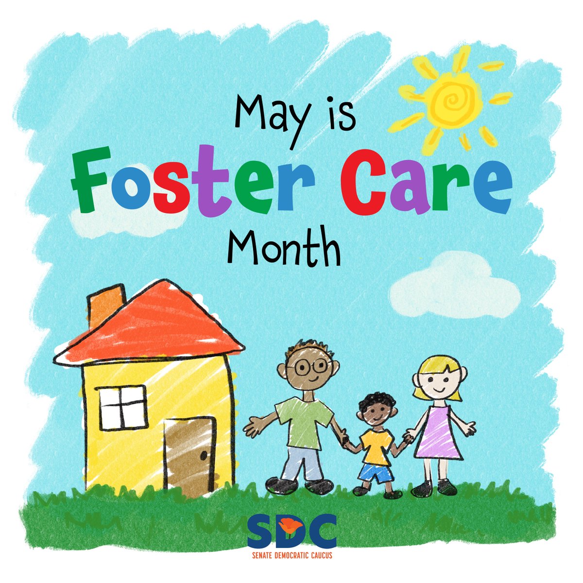 Across the U.S., there are over 390,000 youth in foster care. Each May - for Foster Care Month - it's important to raise awareness of issues related to foster care. Visit childwelfare.gov for more info. #FosterCareMonth #CASenateDems