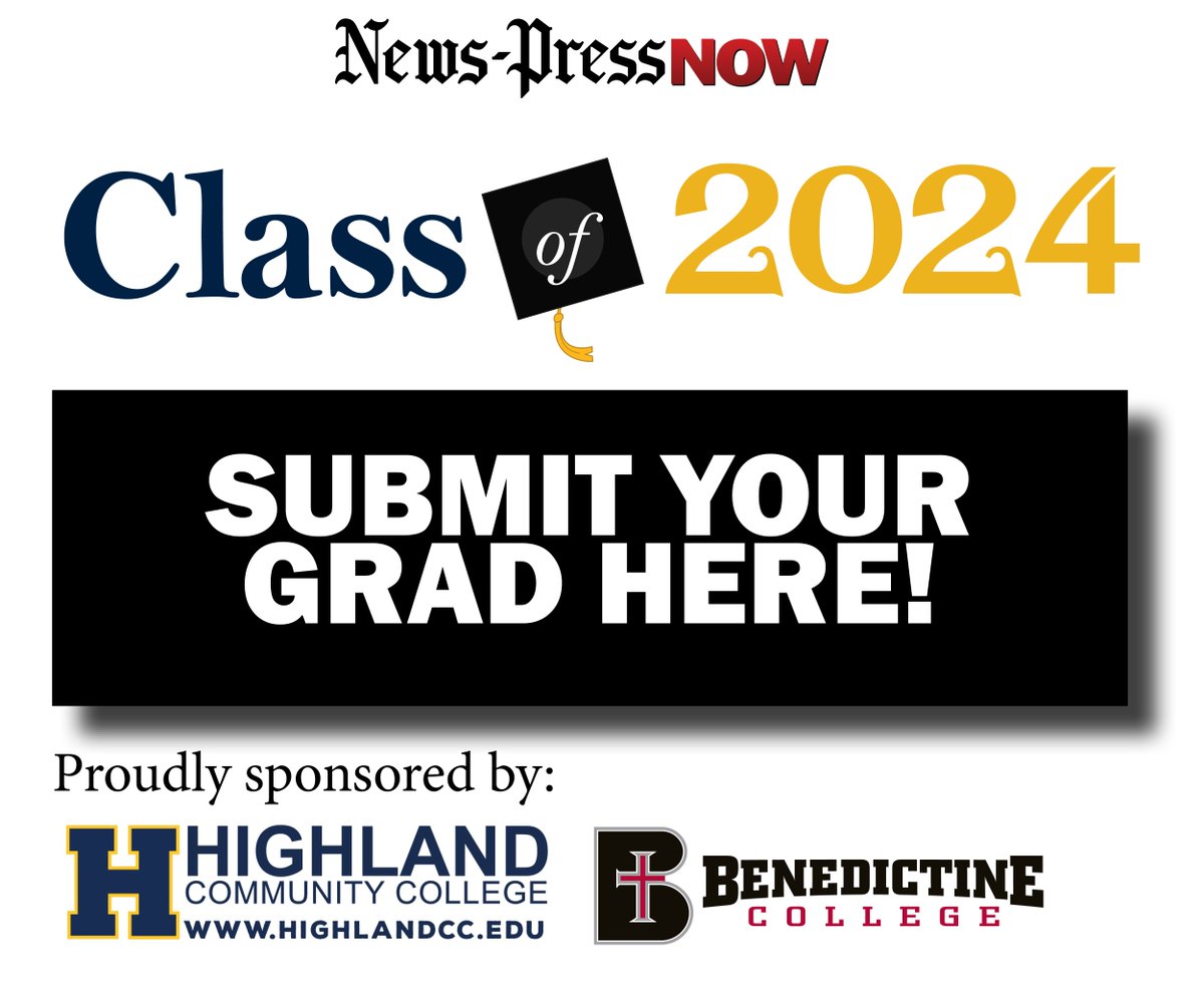 Are you a 2024 graduate? We want to spotlight you on News-Press NOW! Share your photos and future plans through May 31! newspressnow.com/2024grad/