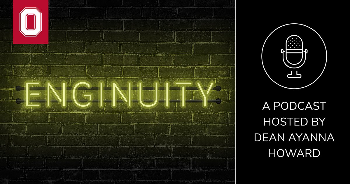 An Enginuity Podcast episode just dropped! 🎙️
Dean Ayanna Howard &amp; Associate Dean David Tomasko chat about entrepreneurial-minded learning and our wonderful partnership with <a href="/KEENunleashed/">KEEN</a> ▶️ podcasts.apple.com/us/podcast/ep-…