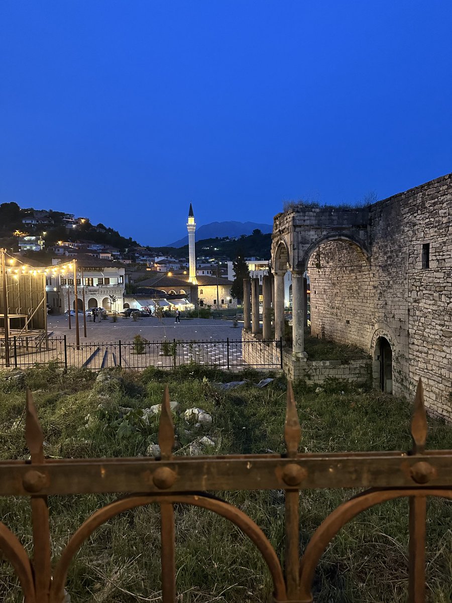 Another beautiful evening in Berat, Albania.