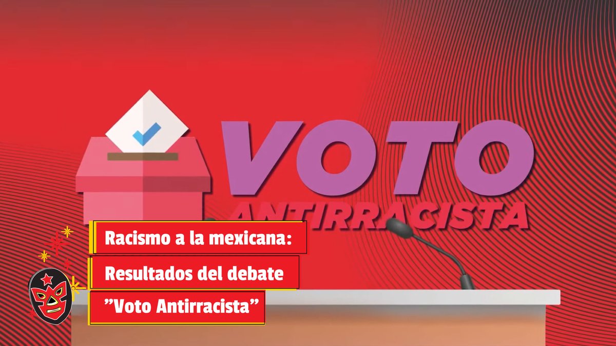 .@Racismo_MX realizó el debate 'Voto Antirracista' 🗳️ ¿Qué temas abordaron y a qué conclusiones llegaron? Otelo Castillo nos respondió 💬 En #CapitalPorCual con @TapiaFernanda y @Ciriacoelcharro ➡️ youtu.be/eucBRiOcb80 #EstoEsTvPública 📺