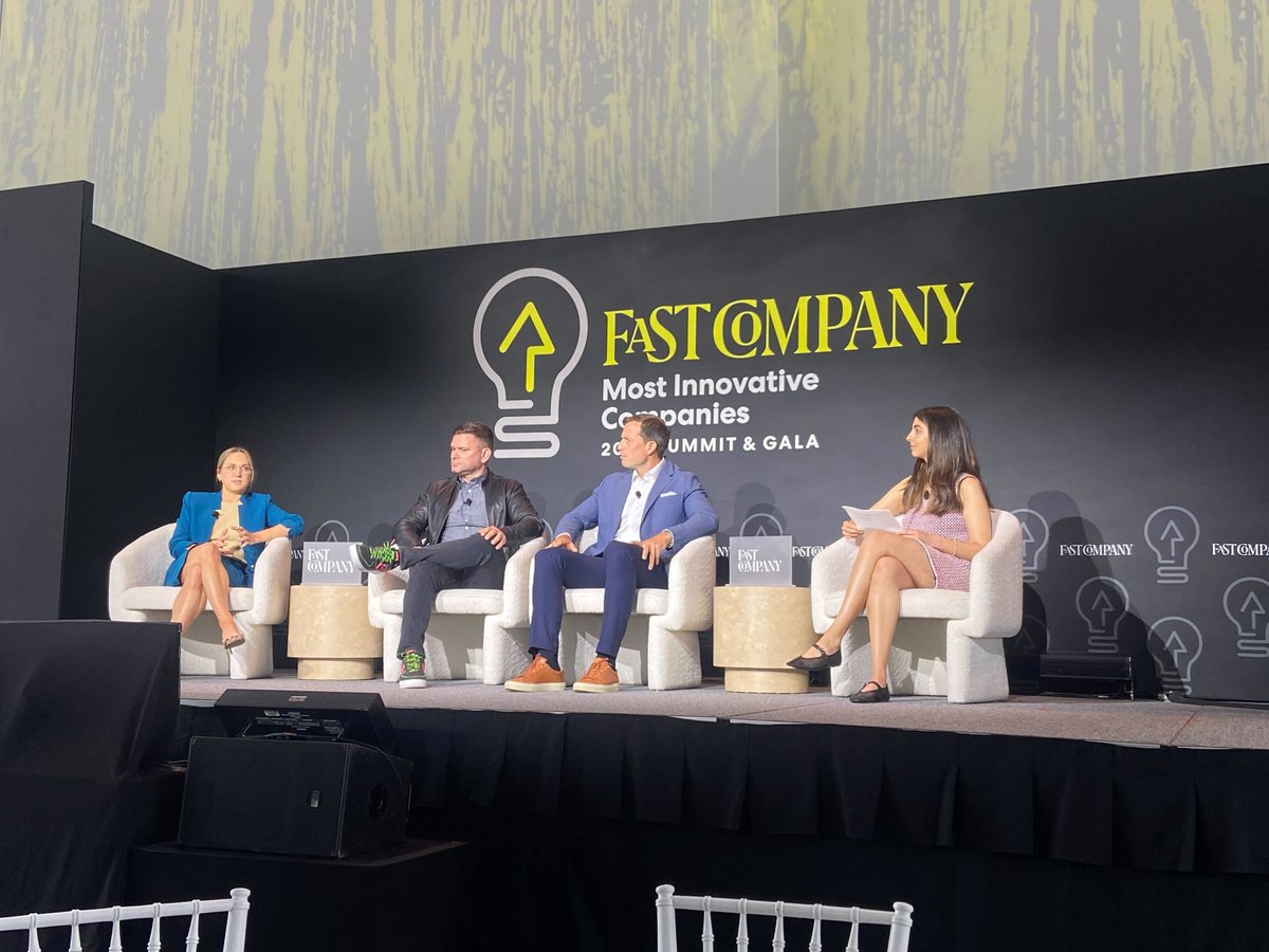 'Putting Community at the Core of Your Content' is next with Christian Oestlien, VP of Product Management, Connected TV, @YouTube; Grant Lee, SVP of Partnerships and Business Development, @chesscom and Kaari Casey, VP of Academic Operations, @Campusgrad. #FCMostInnovative