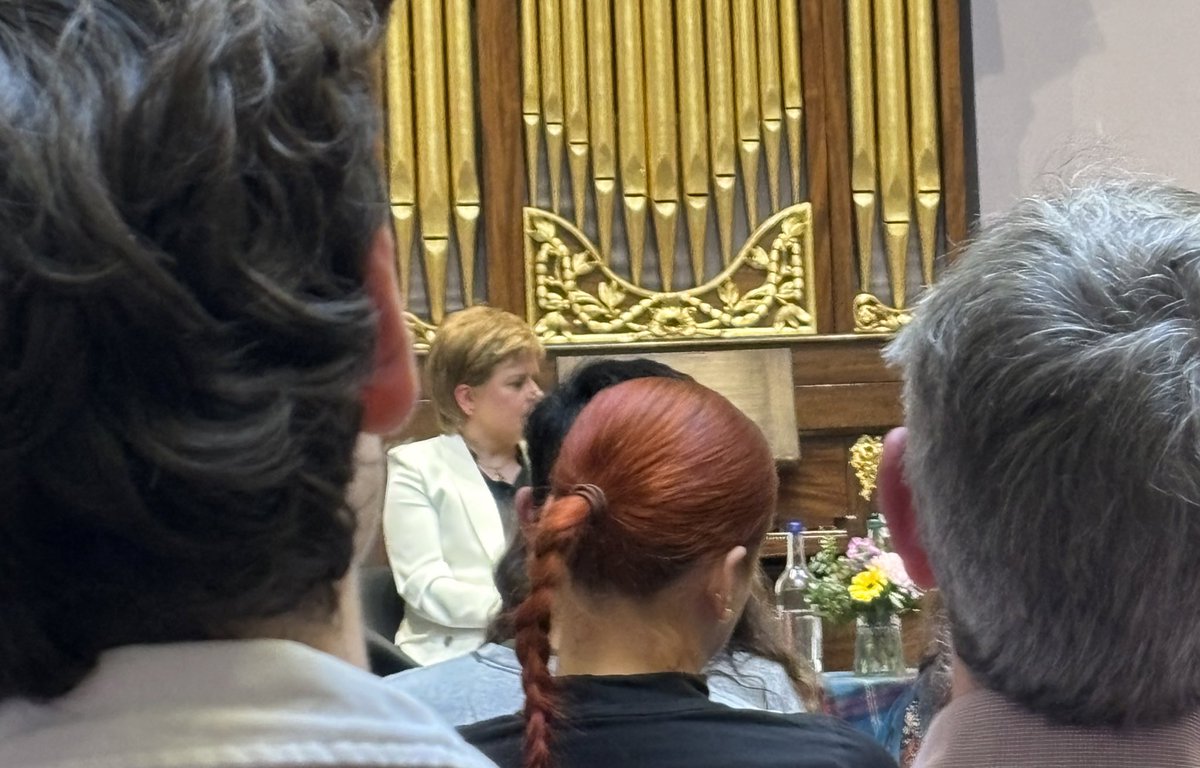 Tonight Nicola Sturgeon is in conversation with Jim Wallace, where she is bemoaning the toxic state of our political discourse - how do we fix it she asks. Listening to people would be a start…