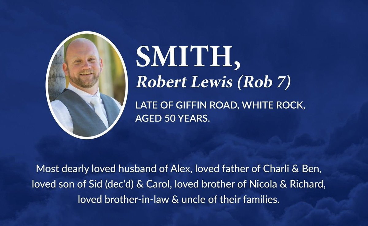 SarahReeve1's tweet image. 🙃Raising a glass to my dear friend who was laid to rest today in Oz, an absolute gent and a scholar with the kindest heart and loudest laugh 🖤🖤 my heart goes out to Alex and the kids life is so cruel 😢😢  happy landings mate #Rob7 see on the flip side 🖤🖤