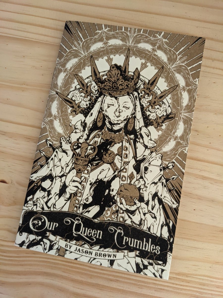 It's been a while since I've talked about Our Queen Crumbles, my weird-fantasy road trip RPG. This game has been scientifically engineered to make you sadder than you have ever been before (in a good way). Check it out here: blooperly.itch.io/our-queen-crum…