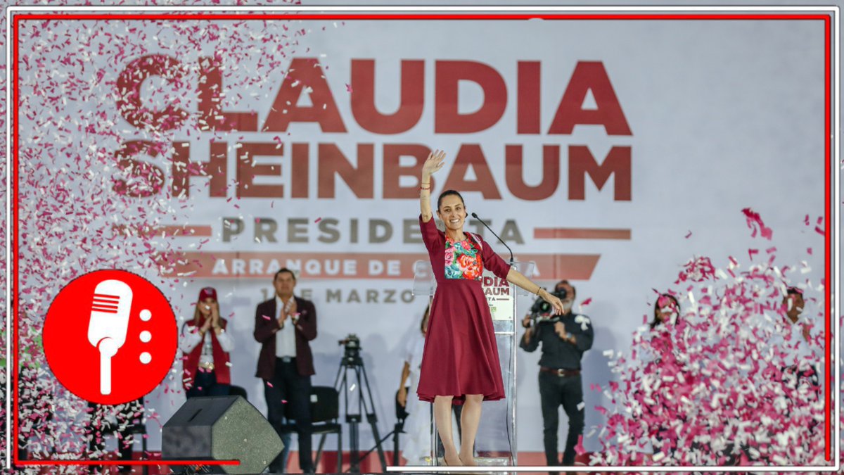 A 200 años del primer Presidente de la República, México tendrá su primera presidenta: @Claudiashein, una mujer de lucha, se posiciona como la virtual ganadora del 2 de junio. acortar.link/95itgZ