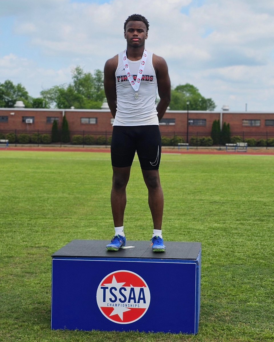 PC_FirebirdTF's tweet photo. 2024 D1-AA Boys Decathlon State Runner Up. @JoshSims_23

Josh also will be competing at state in the 100m, 200m, 400m, and 4x200 next week. #Speedcrew @PCHS_Firebirds @tnmilesplit https://t.co/LKiaHCk2Ek