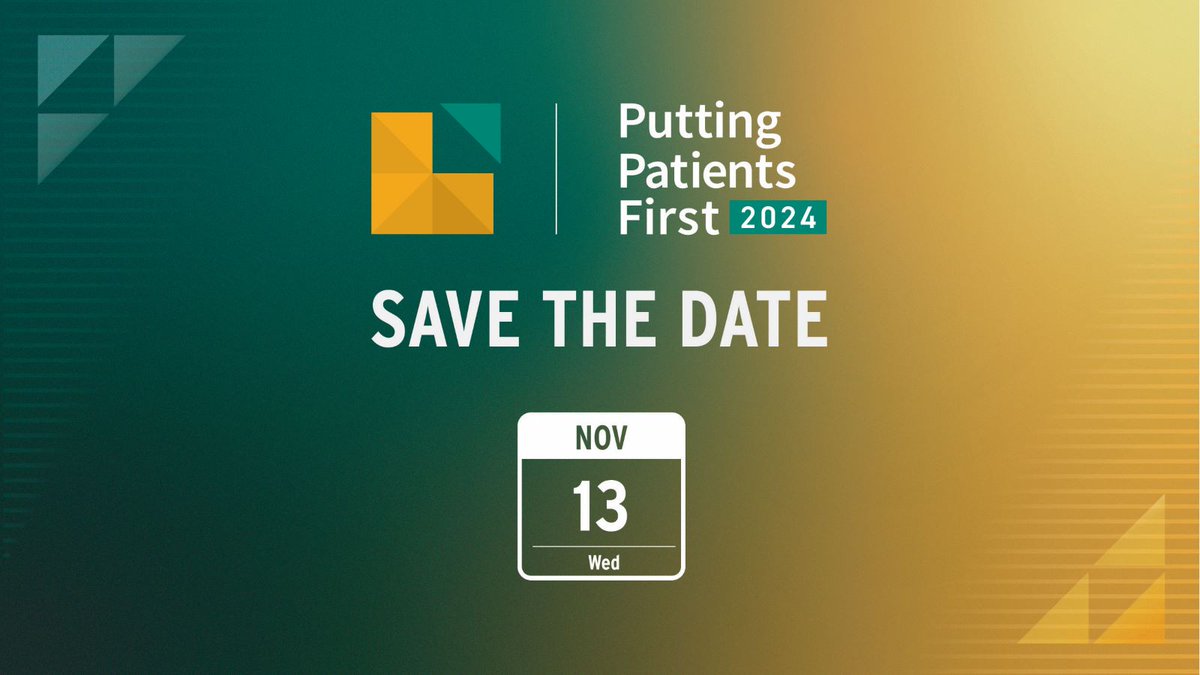 SAVE THE DATE: Putting Patients First 2024 takes place on November 13! This annual conference will advance learning communities to improve BC’s health system. Join us in Vancouver, BC, free of charge. #PPF24 Learn more: bit.ly/4bfAu2f