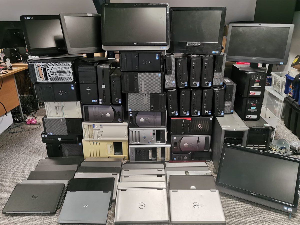 Tameside Community Computers CIC (@tamesidecic) on Twitter photo We would like to thank <a href="/BennettVerby/">BennettVerby</a> for their huge donation of tech devices to help us to help others living in digital poverty and to tackle E-Waste We would like to thank <a href="/BennettVerby/">BennettVerby</a> for their huge donation of tech devices to help us to help others living in digital poverty and to tackle E-Waste