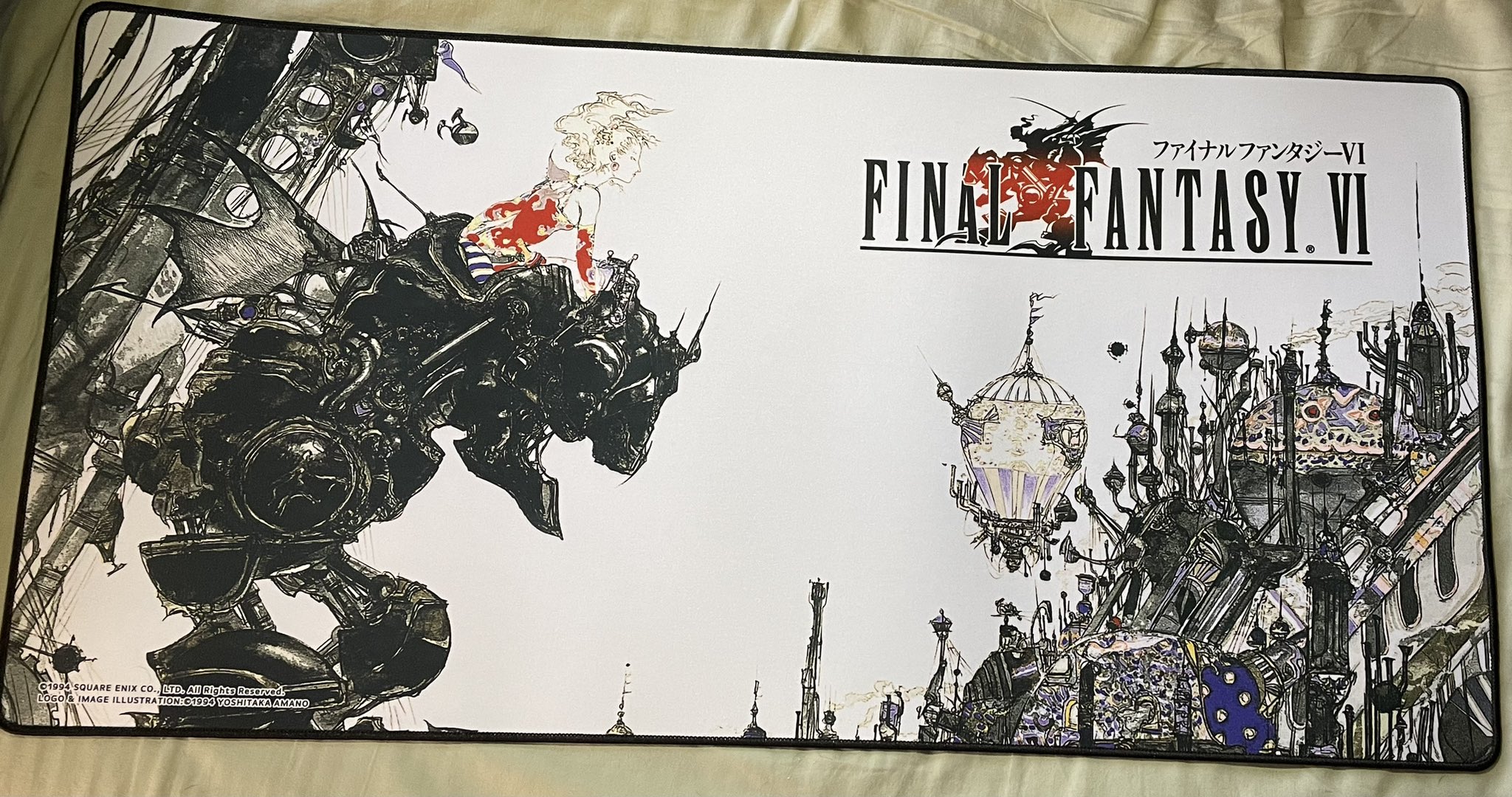 FF6 プレイマット（新品 天野喜孝 FF6 FINAL FANTASY ファイナル