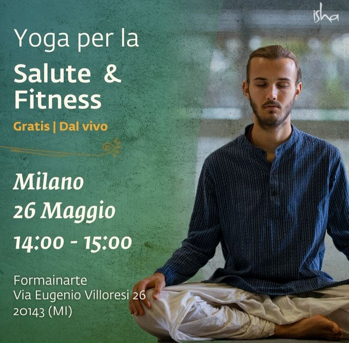 AlsoliCinzia's tweet photo. #Yoga per la salute & fitness a #Milano
#FreeOffering aperta a tutti.
Portare il tappetino da yoga.
Registati qui https://t.co/SLzmwDo6ZH…
@milanotoday
#wellbeing #health #knowledge #enlightenment https://t.co/WW9FS4Fnjy
