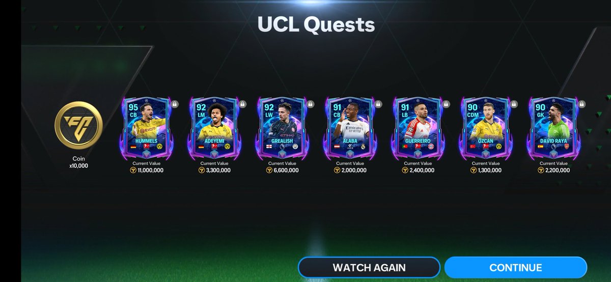 UCL FINAL CHAPTER UCL QUESTS ✅️