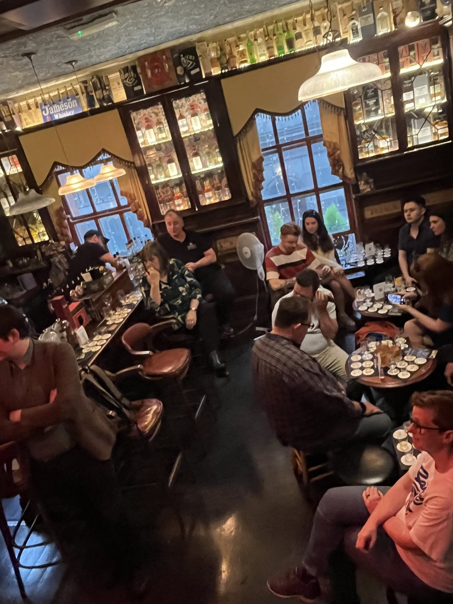A full house this evening at our ‘For Peat’s Sake’ event in The Palace Bar in Fleet Street. Some fascinating insights on the heritage of Smoky Irish Whiskey from our founder James Doherty and whiskey writer Fionnán O’Connor.
#forpeatssake #TheSpiritofDonegal #TheArdaraDistillery