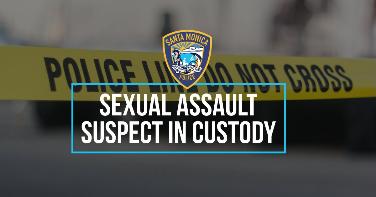 On Monday, May 13th, at 7:14 am, Santa Monica Police Department officers responded to reports of an assault occurring in the 2000 block of Ocean Front Walk. Witnesses to the incident told dispatchers that a young woman was being dragged across the ground by her ponytail.