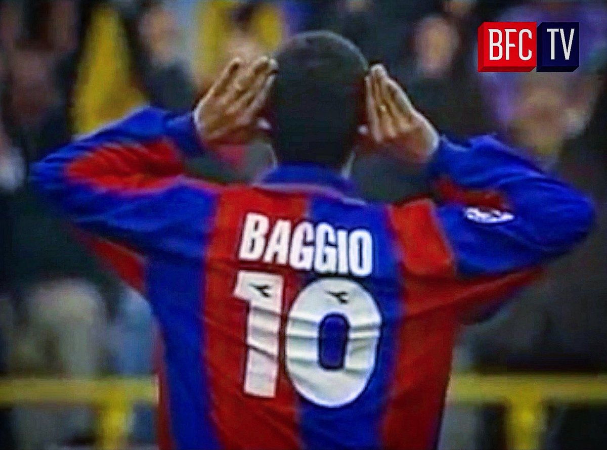 🎶 “Da quando Baggio non gioca più, non è più domenica”. ❤️💙

📷: #BolognaFC #Baggio #Cremonini