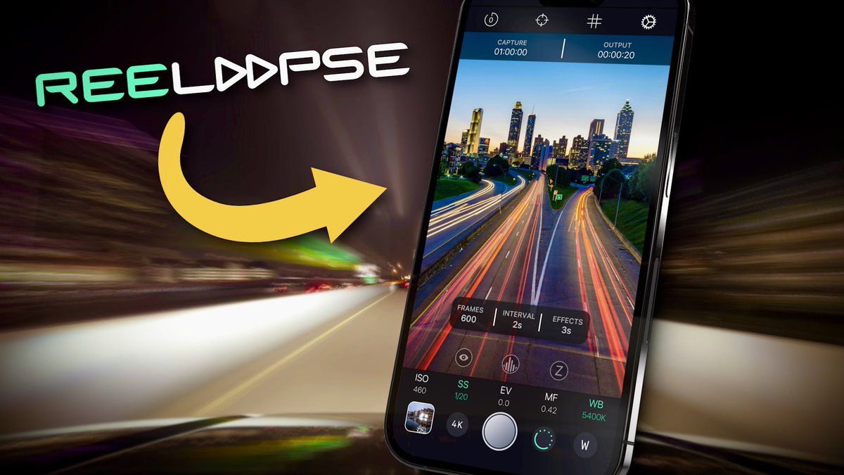 NEW video! EASILY Shoot Amazing Timelapse! | ReeLapse iPhone App Watch ➡️ youtu.be/33O2U1ZRZnk