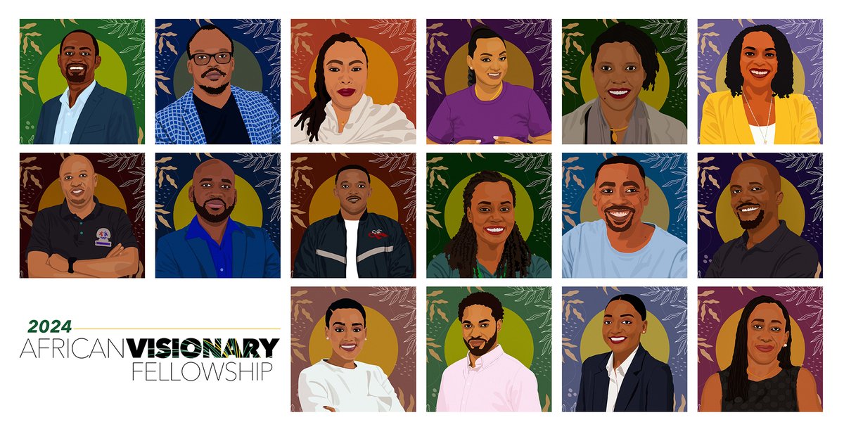 One more time. 😉 Cheers to the 2024 fellows embarking on a 2-year journey to build their skills and connect to a legacy of African doers and donors. 💚 ow.ly/C1jj50RIVkT #AfricanVisionaryFellowship #AfricanVisionaryFellows #SFFrockstars #ChampioningAfricanVisionaries