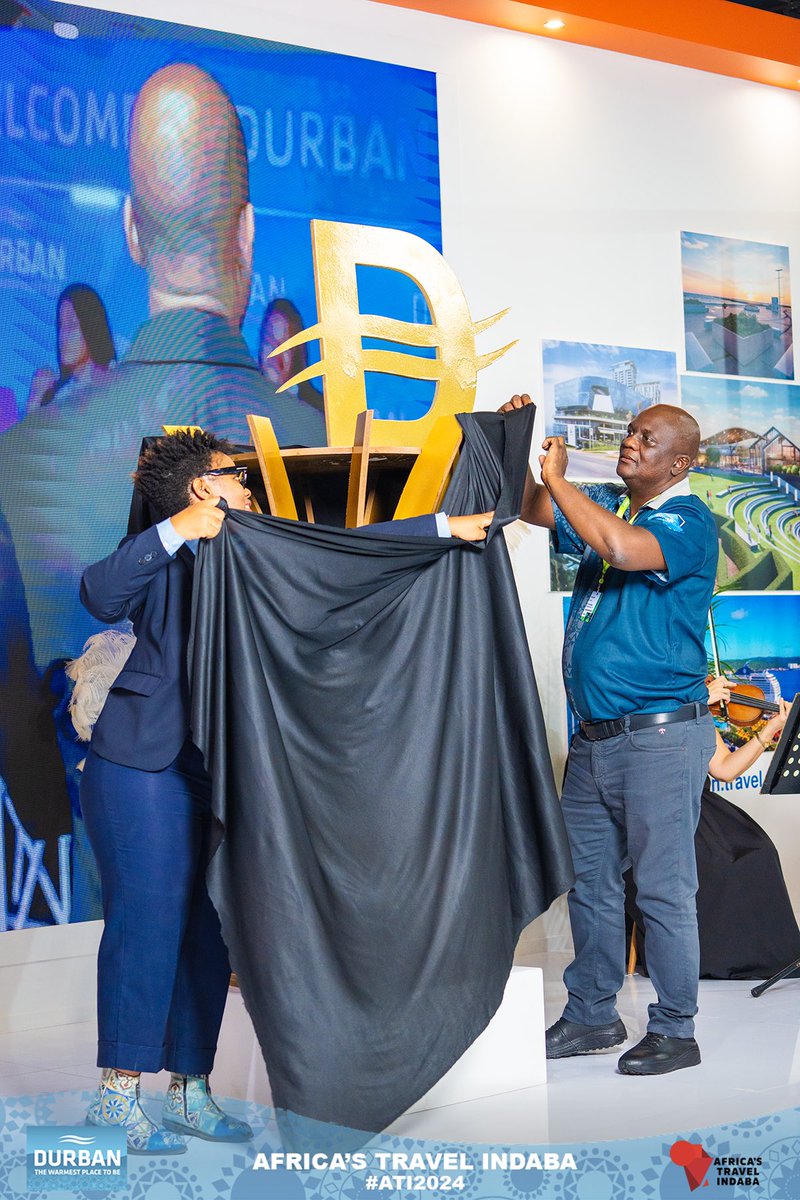 dbntourism's tweet photo. We closed off the #AfricasTravelIndaba with the official presentation of the 3rd annual Durban Tourism Business Awards set to take place 13 June 2024. 

The aim of these awards is to encouraging excellence, innovation and healthy competition within the local tourism sector. #DTBA https://t.co/1oYaw10qWZ