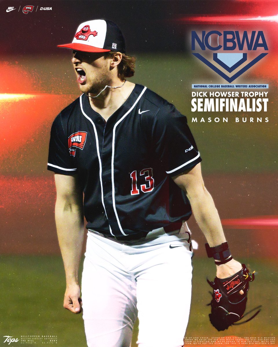 What a year for our guy @mason_burns13 🔥 Mason Burns has been named a @NCBWA Dick Howser Trophy Semifinalist! The Dick Howser Trophy is given annually to the top player in college baseball. 🔗 goto.ps/3wHeazt