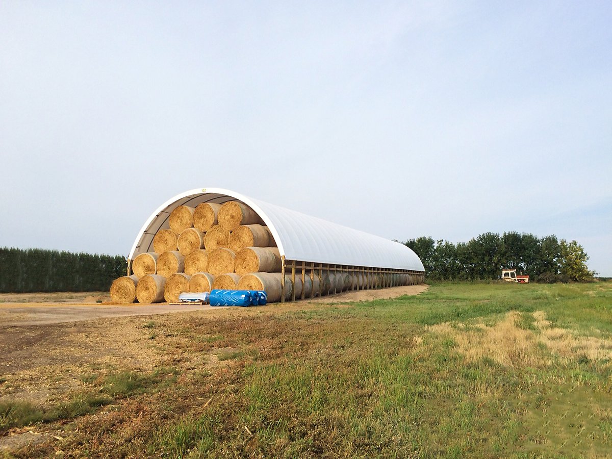 siouxsteel's tweet photo. #ProTecBuildings keep your hay safe against the elements! The tough, tightly woven polyethylene fabric cover resists tearing & leakage, keeping your investments protected & safe. Customize the building to fit your needs. Contact us today for a free quote!
#SiouxSteel https://t.co/YWzKzGxZ6Y