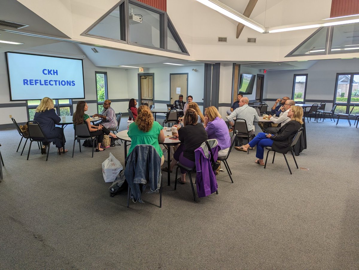 PBIS_PCS's tweet image. On Tuesday we gathered our Principals that are implementing (or will be soon) Capturing Kids Hearts for a roundtable discussion and planning.