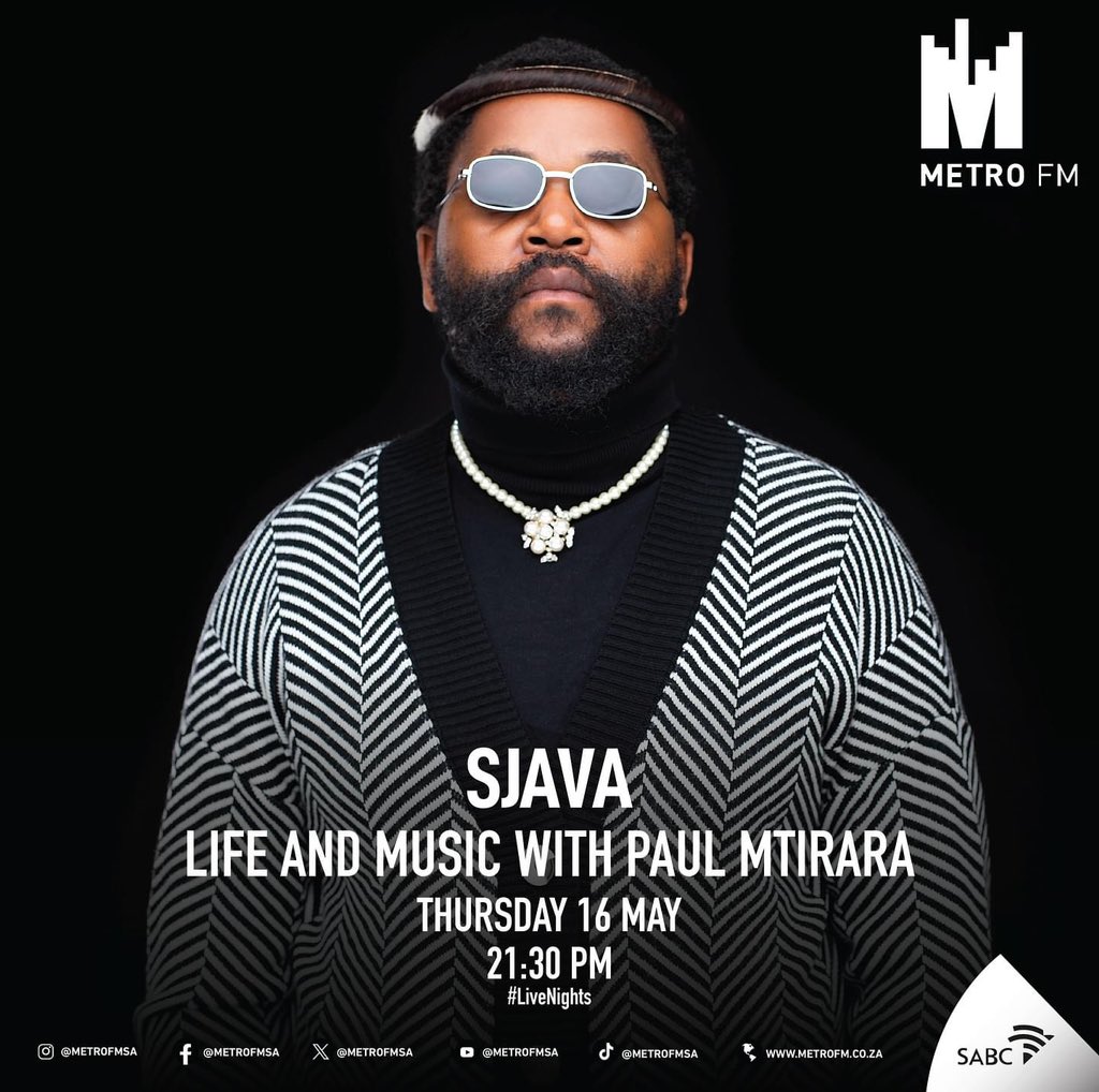 Catch @Sjava_atm LIVE on #LifeAndMusic tonight at 21:30 #LiveNights