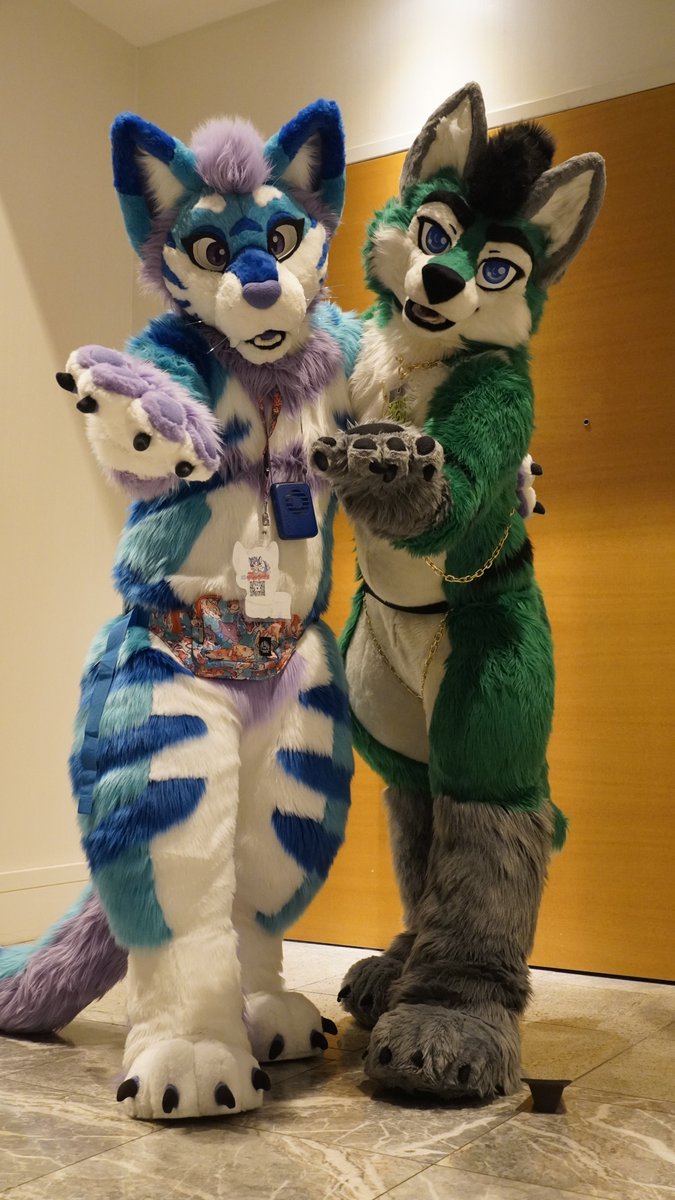I had a wonderful time at FWA this year, I want to give a huge thank you to all of the folks I was lucky enough to spend time with and to the ones who organized events!  I also had a great time fursuiting with the help of my good friend @Torani_Wolf, thanks for being so awesome!