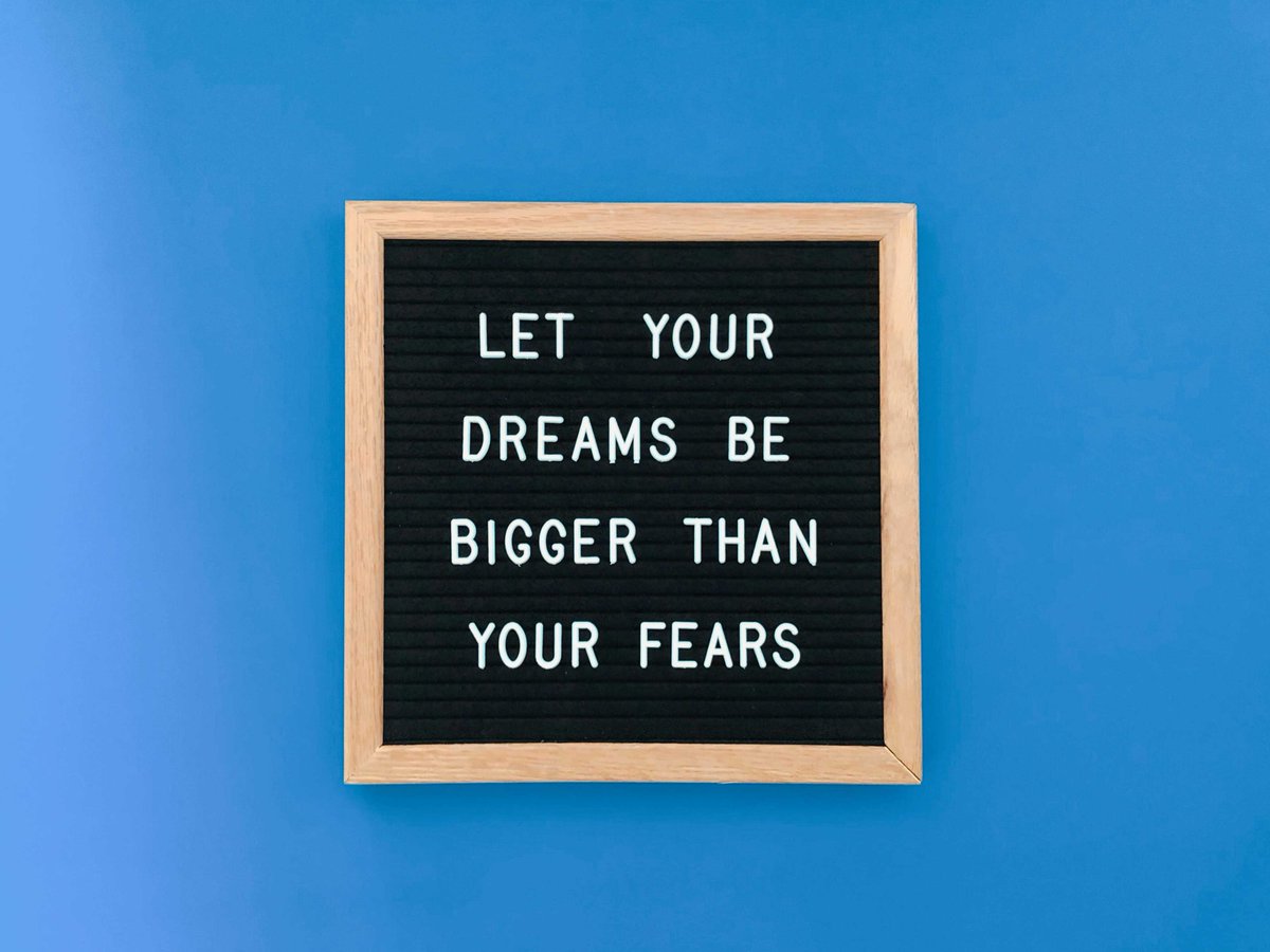 Dream bigger than your fears, and success will follow. Embrace challenges, conquer doubts, and let your aspirations light the way to victory!
.
#DreamBig #OvercomeFear #FearlessDreamer #SuccessMindset #ConquerYourFears #AchieveGreatness