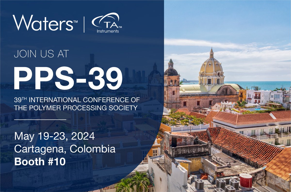 Visit us at the 39th International Conference of the Polymer Processing Society in Colombia to learn about the latest polymer material analysis solutions. We'll be at booth 10 ready to explore new solutions for your polymer breakthroughs. #PPS39 #PolymerProcessingSociety