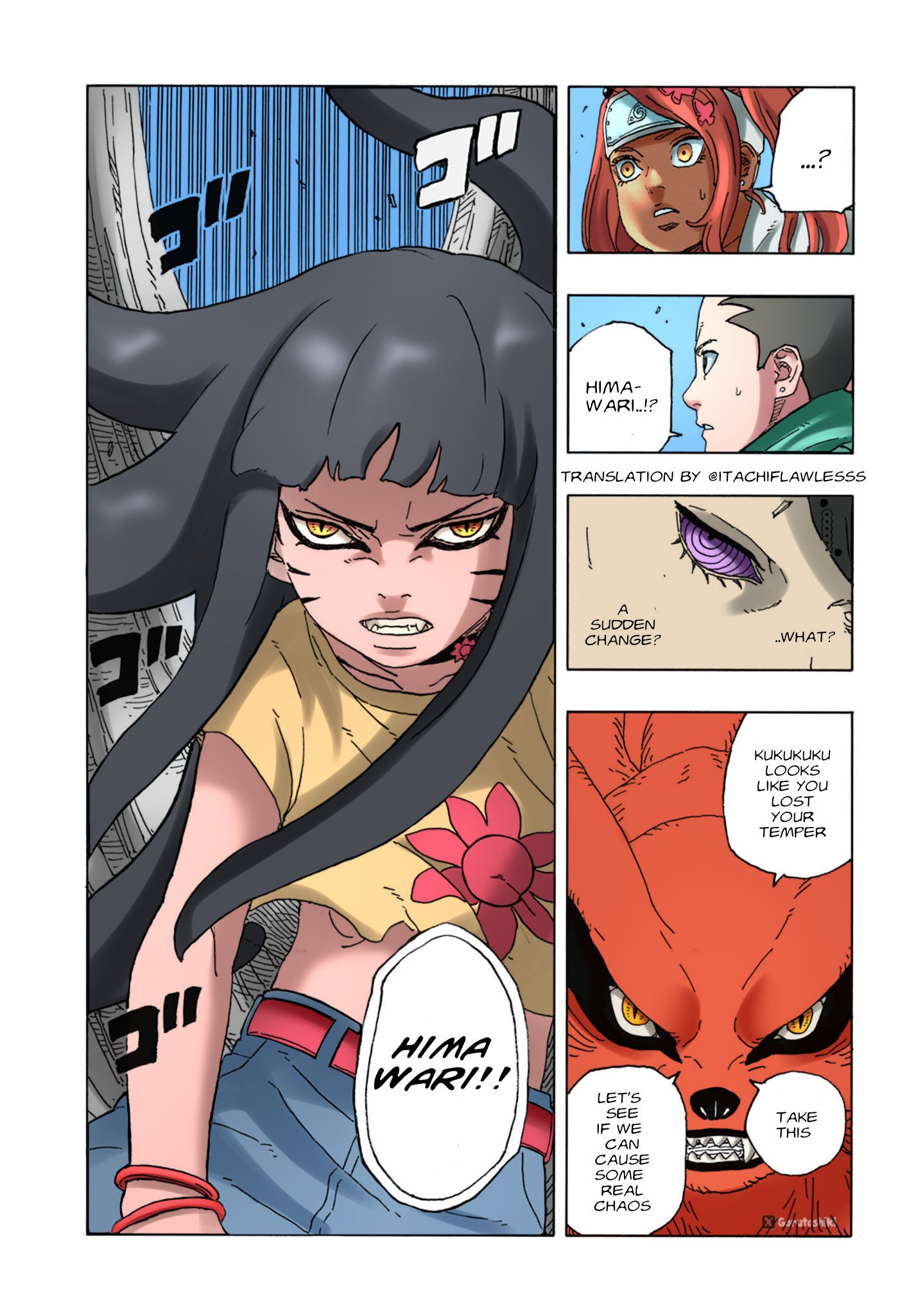 XユーザーのGoruto Art 🎨さん: 「Boruto Two Blue Vortex